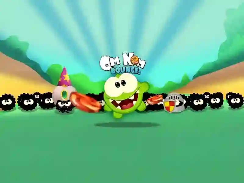 Lojë Om Nom Bounce në internet