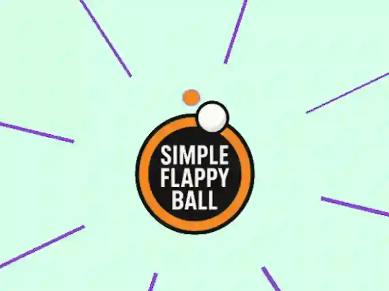Lojë Simple Flappy Ball në internet