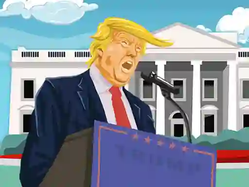 Lojë Trump Jigsaw në internet