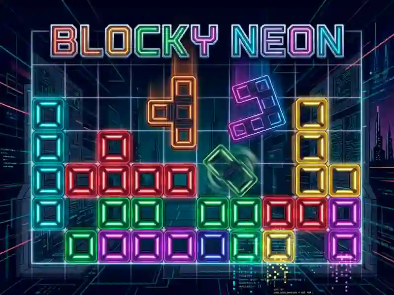 Lojë Blocky Neon në internet