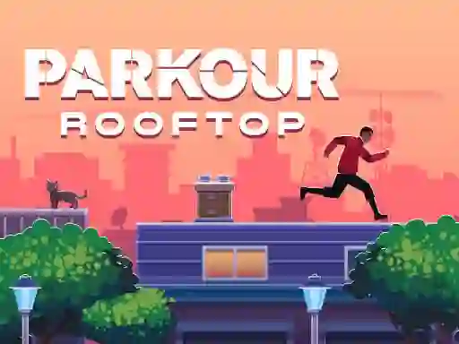 Lojë Parkour Rooftop në internet