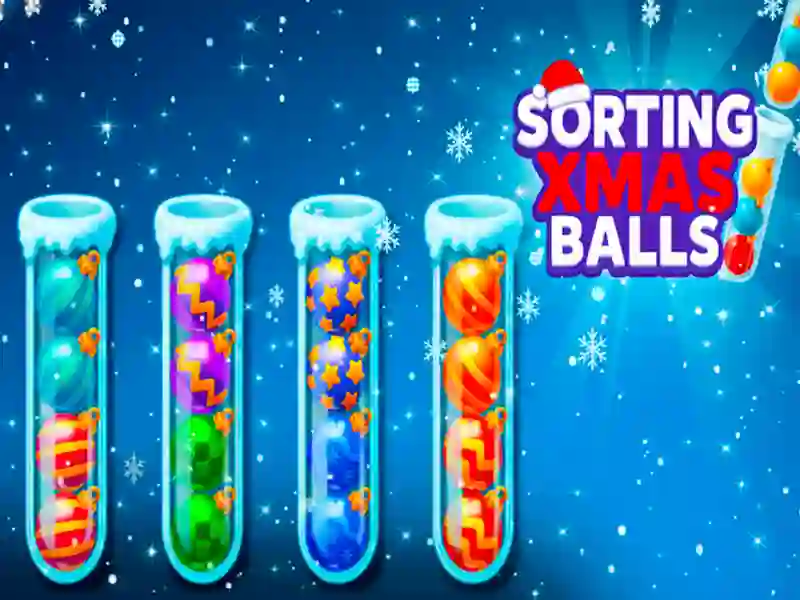 Lojë Sorting Xmas Balls në internet