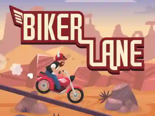 Lojë Biker Lane në internet