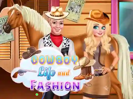 Lojë Cowboy Life and Fashion në internet
