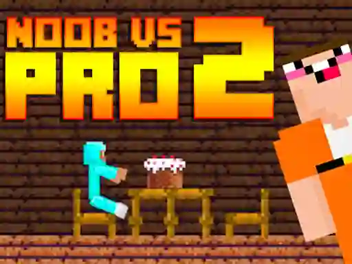 Lojë Noob vs Pro 2 Jailbreak në internet