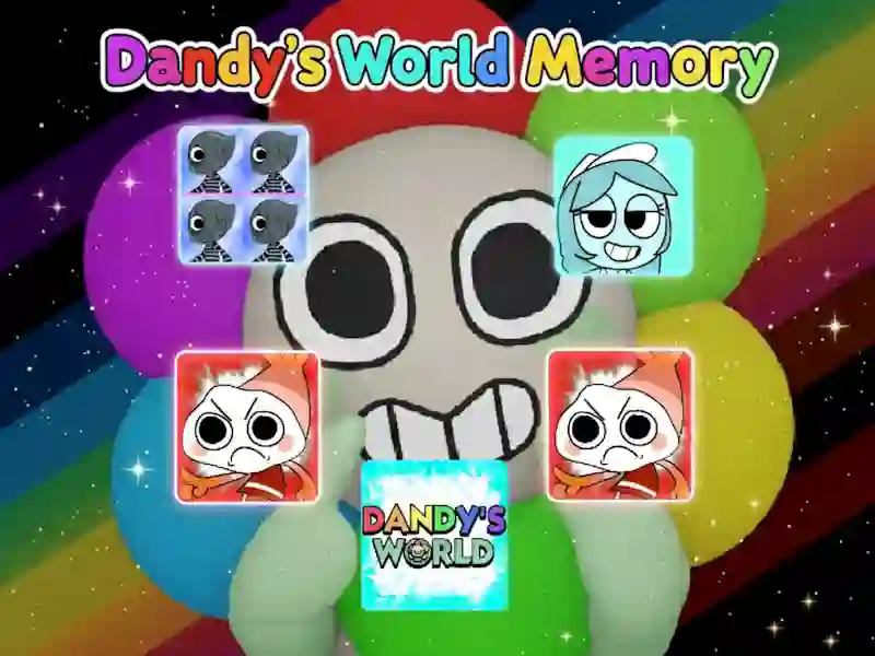 Lojë Dandy's World Memory në internet