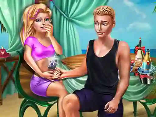 Lojë Ellie Beach Proposal në internet