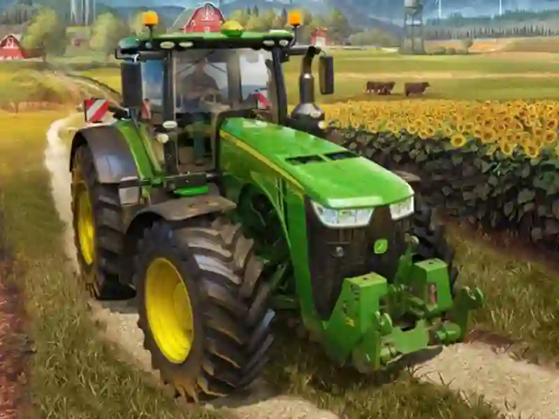 Lojë Farming Simulator 3D në internet