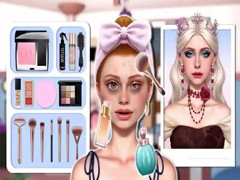Lojë Makeover & Makeup Studio në internet