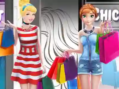 Lojë Princesses Shopping Spree në internet