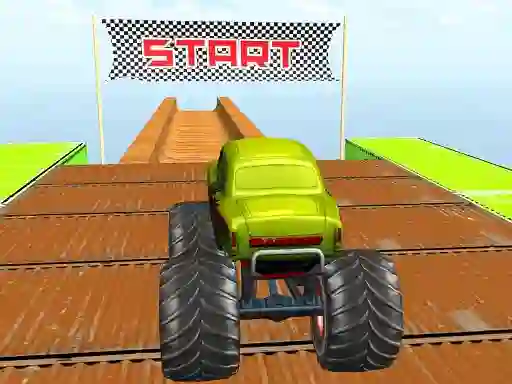 Lojë Mega ramp Monster truck në internet