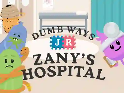 Lojë Dumb Ways Jr Zany's Hospital në internet
