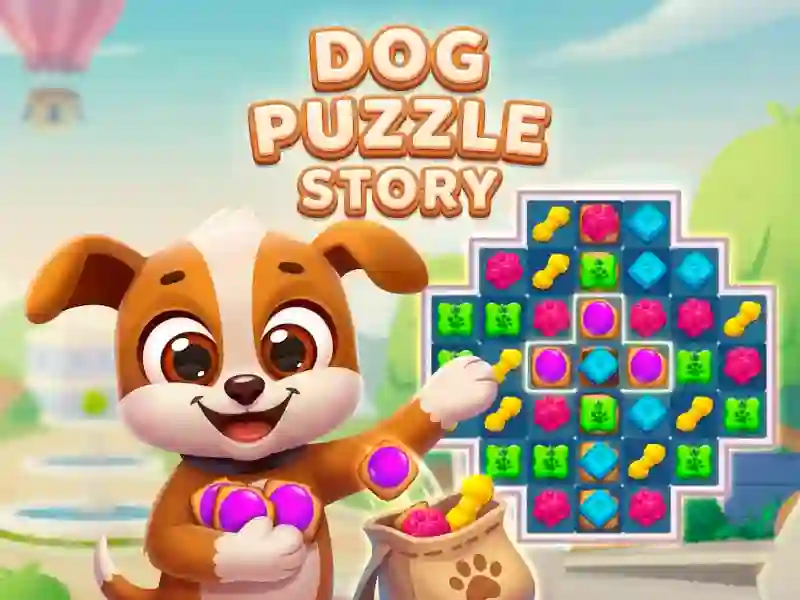Lojë Dog Puzzle Story në internet