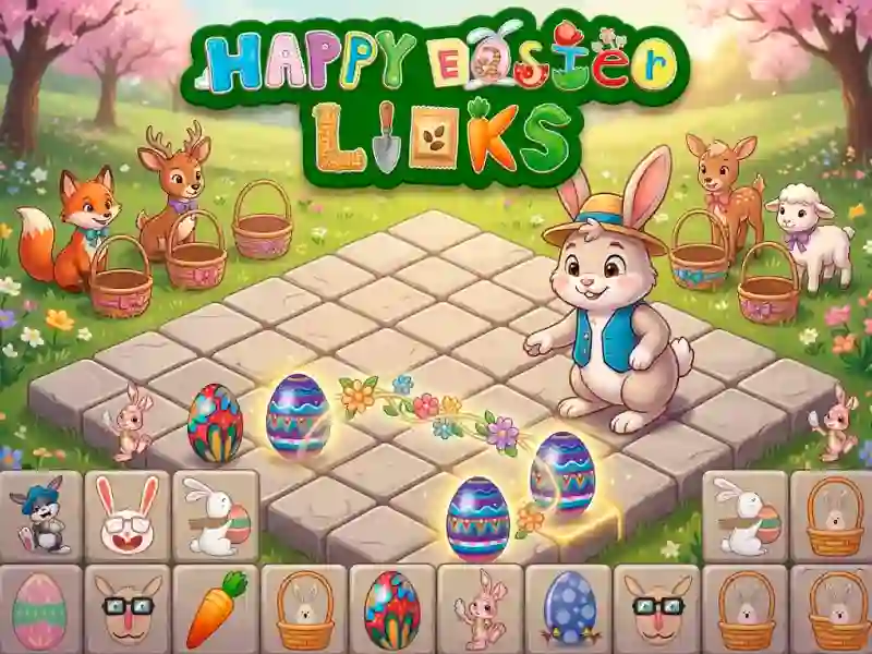 Lojë Happy Easter Links në internet