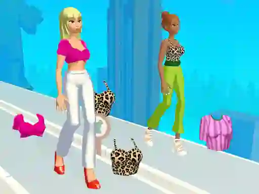 Lojë Catwalk Girl Challenge në internet