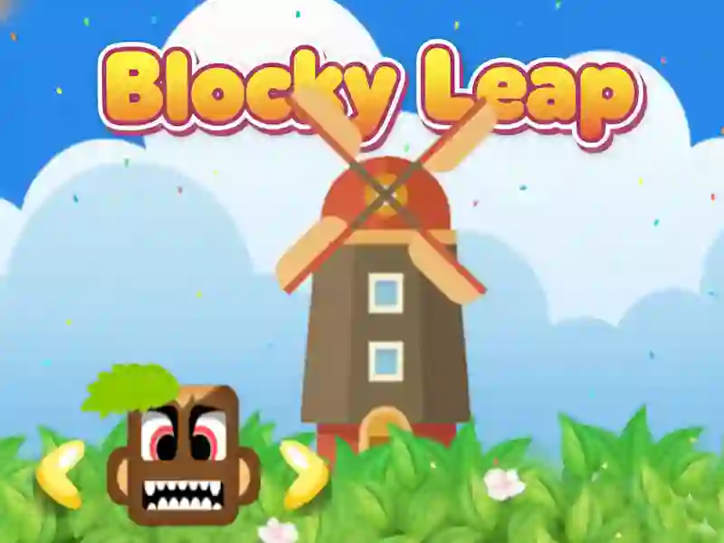 Lojë Blocky Leap në internet