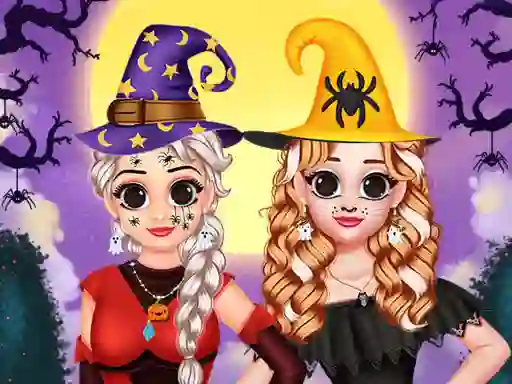 Lojë BFFs Hello Halloween në internet