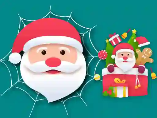 Lojë Spider Santa Claus në internet