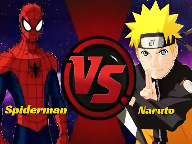 Lojë Spiderman Vs Naruto në internet