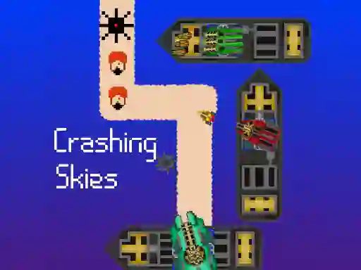 Lojë Crashing Skies në internet
