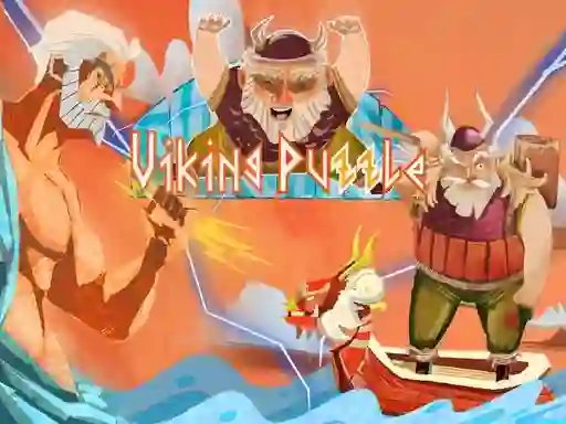 Lojë Viking puzzle në internet