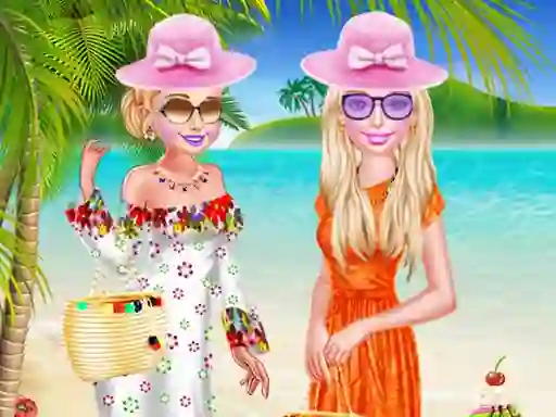 Lojë BFF Spring Beach Holiday në internet