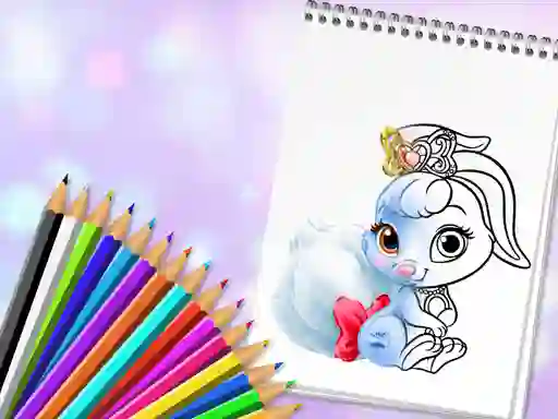 Lojë Cute Animals Coloring Book në internet