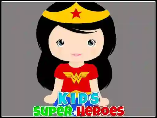 Lojë Kids Super Heroes në internet