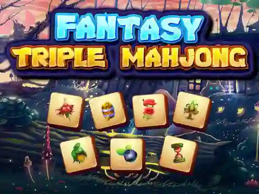 Lojë Fantasy Triple Mahjong në internet