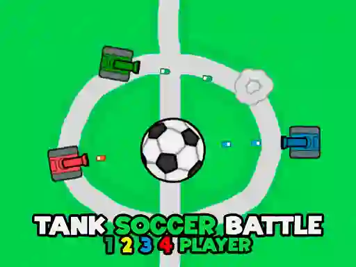 Lojë Tank Soccer Battle 1 2 3 4 Player në internet