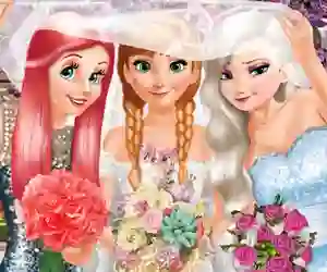 Lojë Bride and Bridesmaides Dress up në internet