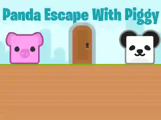 Lojë Panda Escape With Piggy në internet