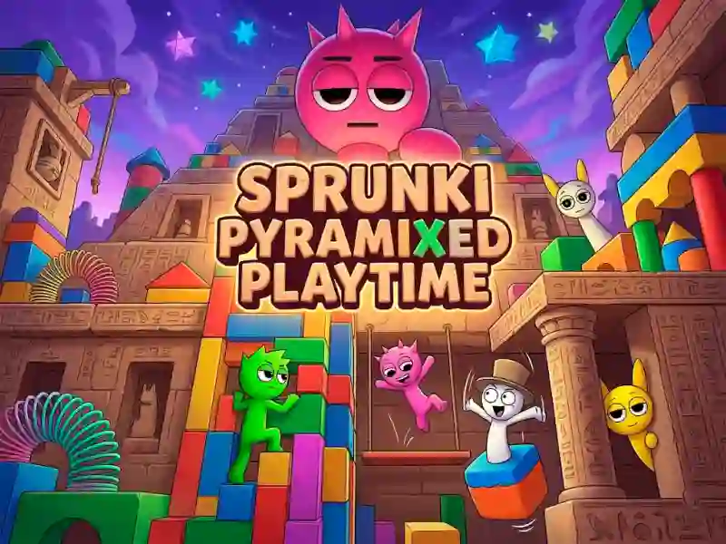 Lojë Sprunki Pyramixed Playtime në internet