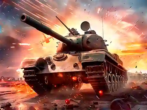 Lojë Battle Tanks Firestorm në internet