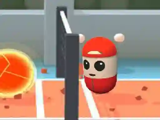 Lojë Cartoon Volley Fun në internet