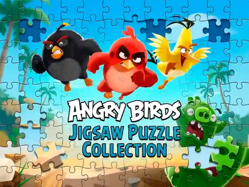 Lojë Angry Birds Jigsaw Puzzle Collection në internet