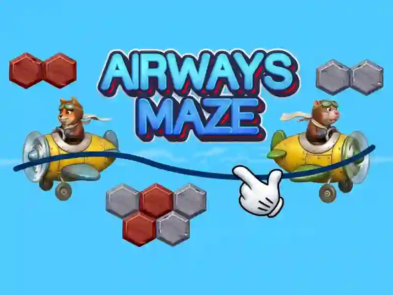 Lojë Airways Maze në internet