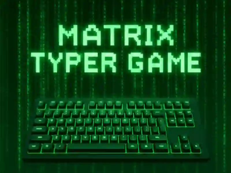 Lojë Matrix Typer në internet