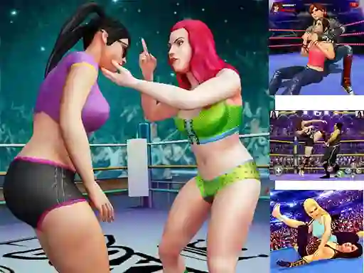 Lojë Women Wrestling Fight Revolution Fighting në internet