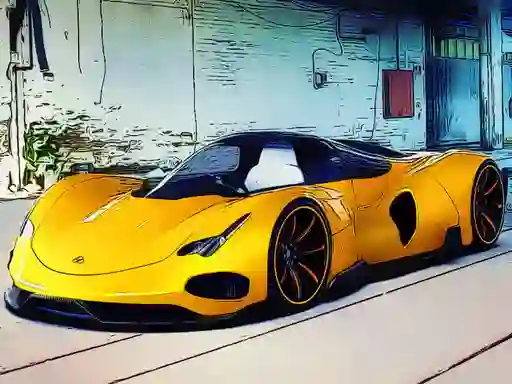 Lojë Futuristic Car Models në internet