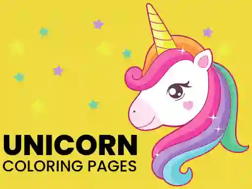 Lojë Unicorn Coloring Pages në internet