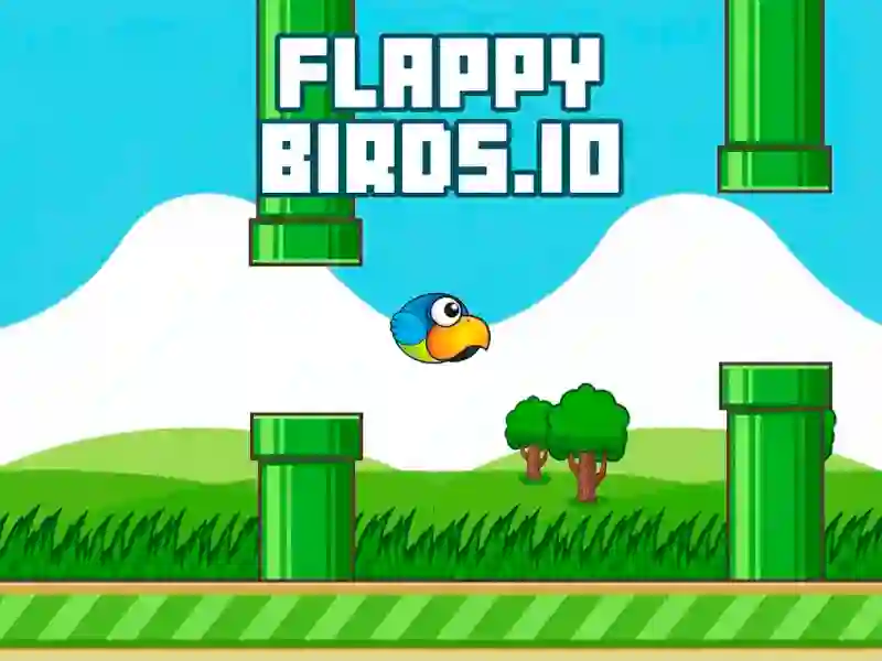 Lojë FLAPPY BIRDS.io në internet
