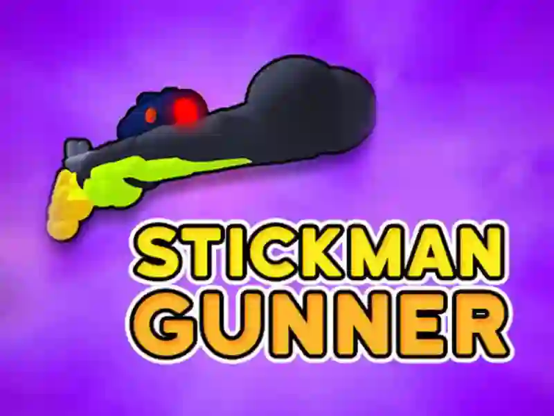 Lojë StickMan Gunner në internet