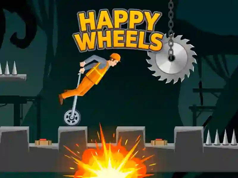 Lojë Happy Wheels në internet