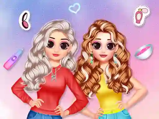 Lojë Besties Makeover Salon në internet