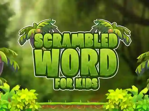 Lojë Scrambled Word For Kids në internet