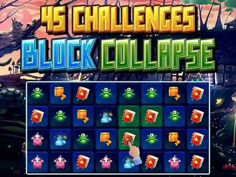 Lojë 45 Challenges Block Collapse në internet