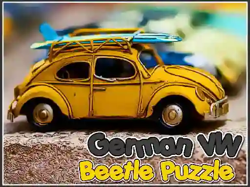 Lojë German VW Beetle Puzzle në internet