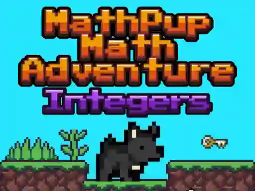 Lojë MathPup Math Adventure Integers në internet