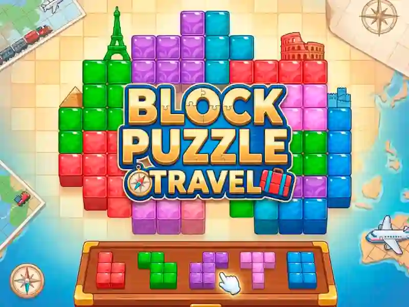 Lojë Block Puzzle Travel në internet